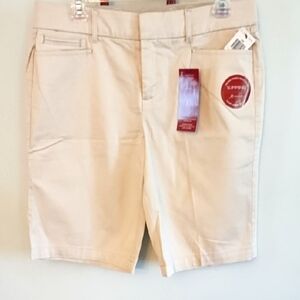 NWT JM Collection Khaki Bermuda, Size 12P